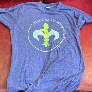 Louisiana Running purple Graphic T-Shirt